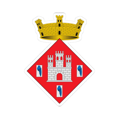 Escudo de Alfara Tarragona 2 (Spain) (Coat of Arms) STICKER Vinyl Kiss-Cut Decal - The Sticker Space