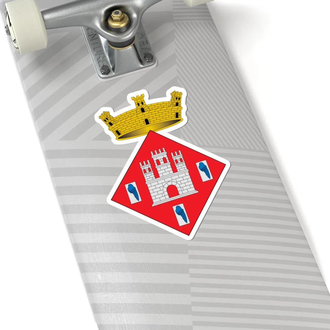 Escudo de Alfara Tarragona 2 (Spain) (Coat of Arms) STICKER Vinyl Kiss-Cut Decal - The Sticker Space