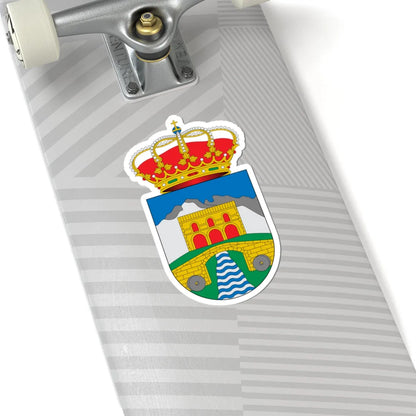 Escudo de Alfarnate Málaga (Spain) (Coat of Arms) STICKER Vinyl Kiss-Cut Decal - The Sticker Space