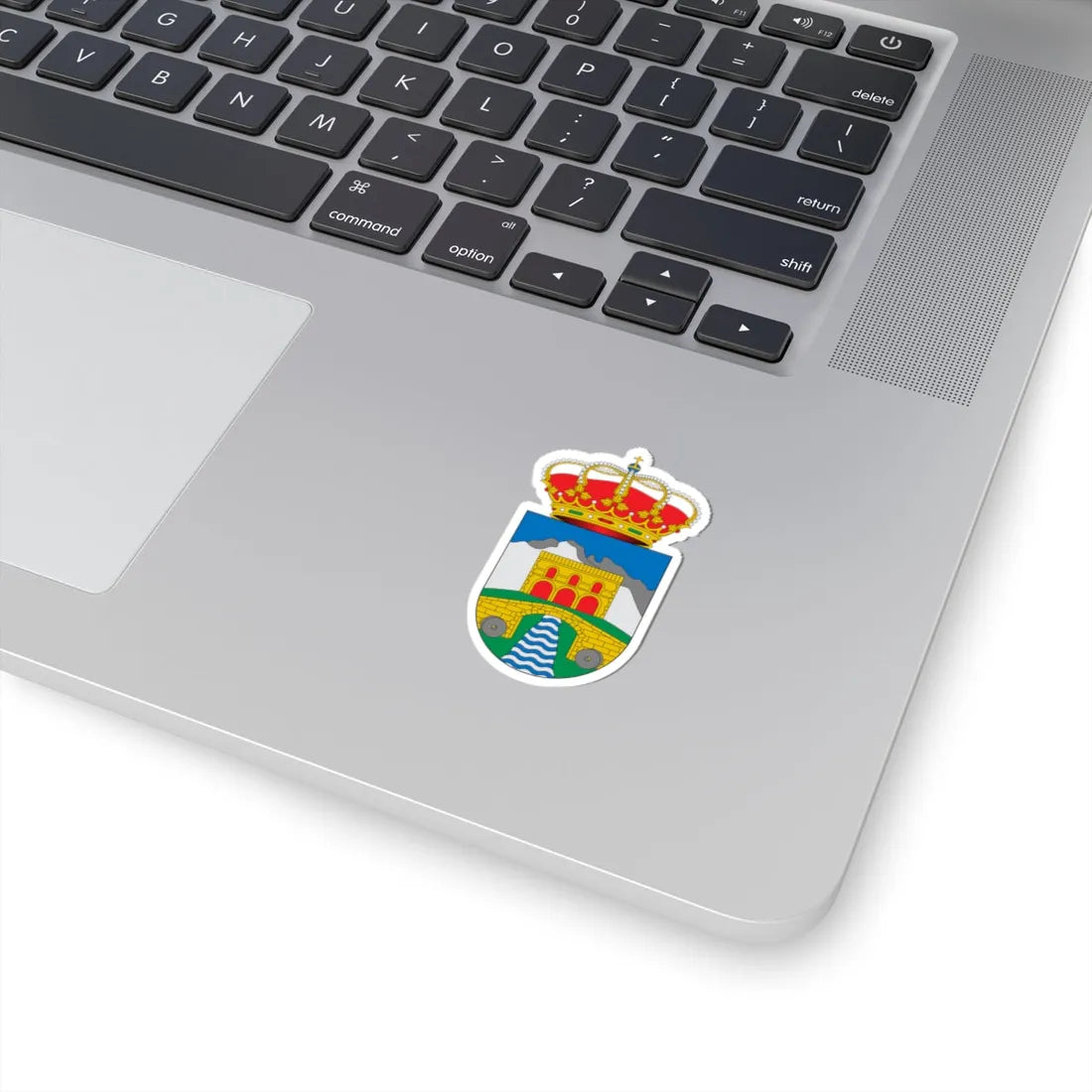 Escudo de Alfarnate Málaga (Spain) (Coat of Arms) STICKER Vinyl Kiss-Cut Decal - The Sticker Space