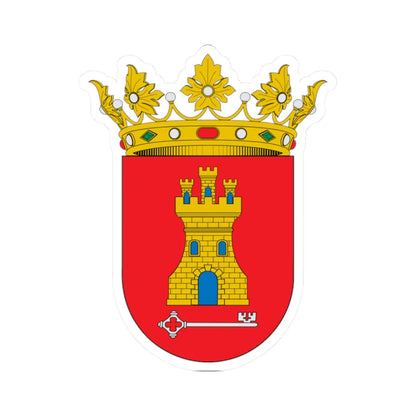 Escudo de Alfaro (Spain) (Coat of Arms) STICKER Vinyl Kiss-Cut Decal 2 Inch White - The Sticker Space