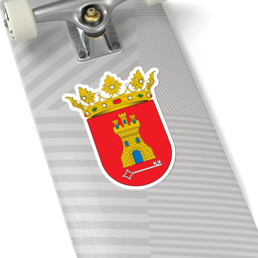Escudo de Alfaro (Spain) (Coat of Arms) STICKER Vinyl Kiss-Cut Decal - The Sticker Space