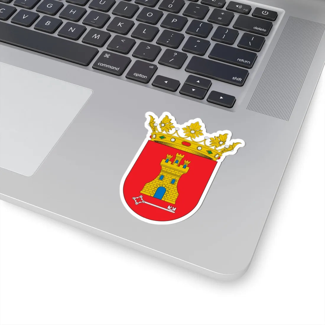 Escudo de Alfaro (Spain) (Coat of Arms) STICKER Vinyl Kiss-Cut Decal - The Sticker Space