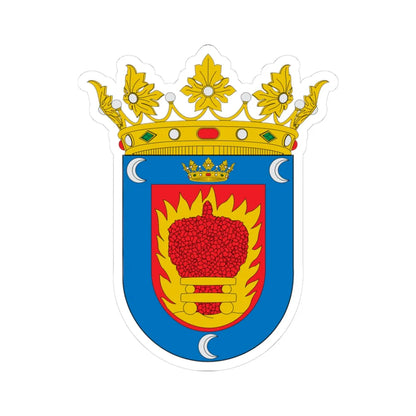 Escudo de Alforque (Spain) (Coat of Arms) STICKER Vinyl Kiss-Cut Decal 3 Inch White - The Sticker Space