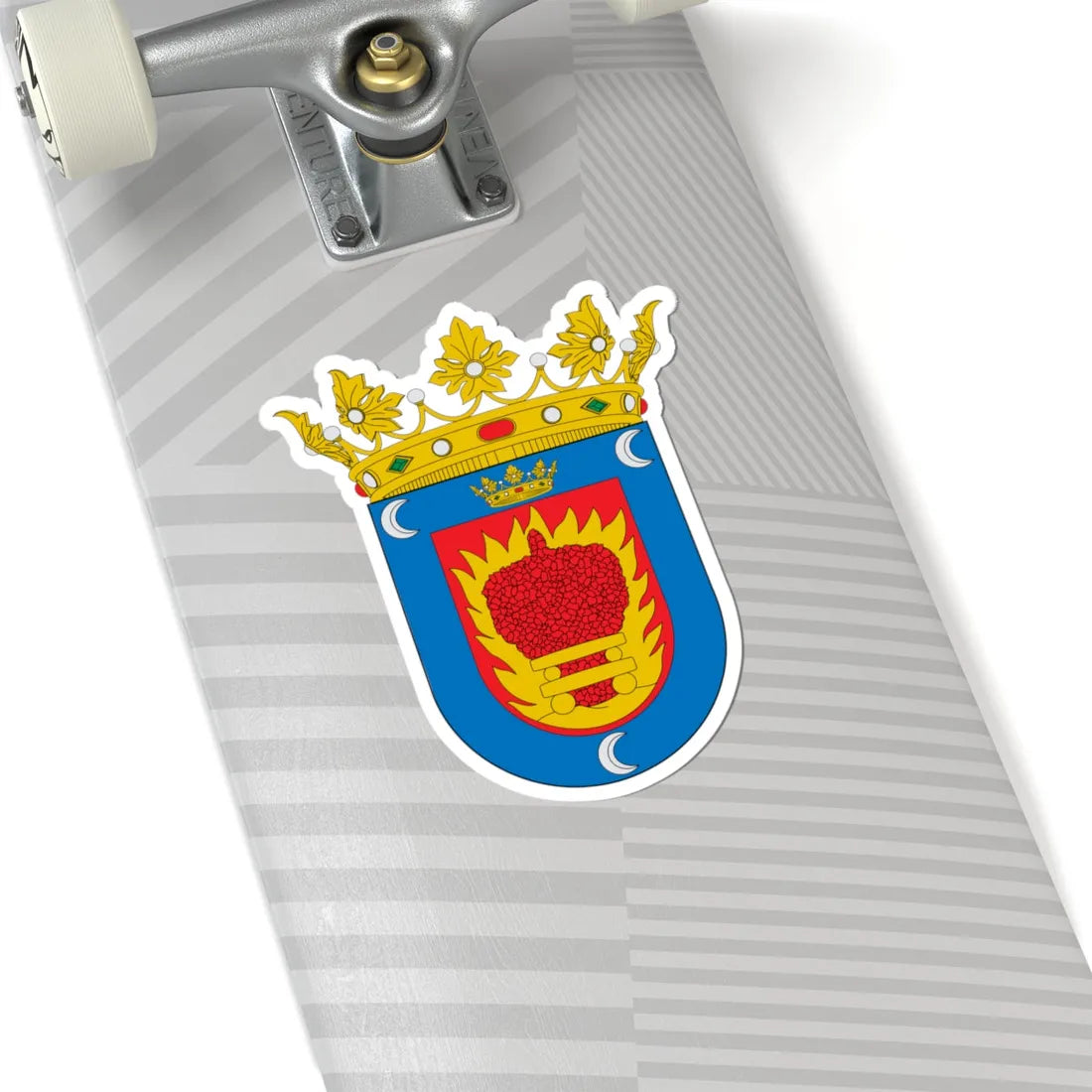 Escudo de Alforque (Spain) (Coat of Arms) STICKER Vinyl Kiss-Cut Decal - The Sticker Space