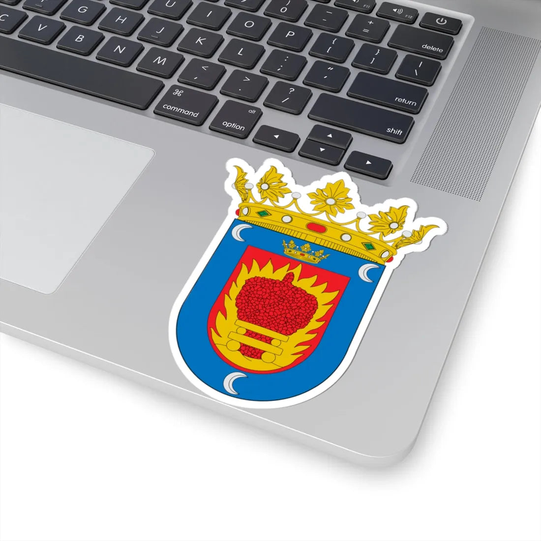 Escudo de Alforque (Spain) (Coat of Arms) STICKER Vinyl Kiss-Cut Decal - The Sticker Space