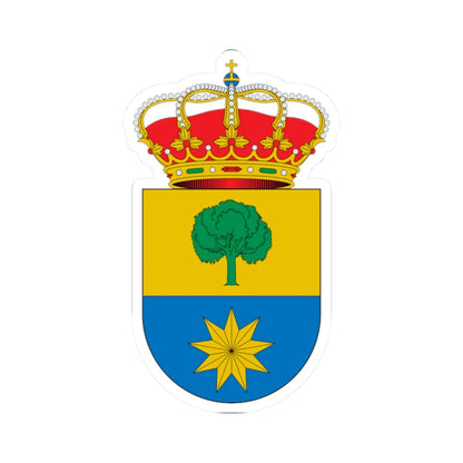 Escudo de Alfoz de Lloredo Cantabria 2 (Spain) (Coat of Arms) STICKER Vinyl Kiss-Cut Decal 2 Inch White - The Sticker Space