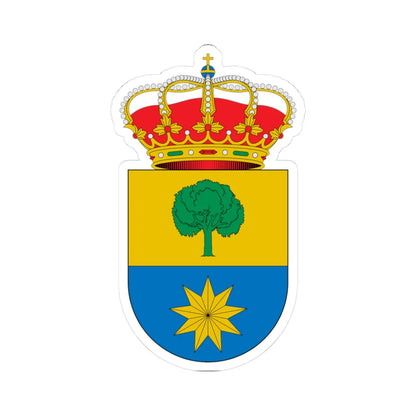 Escudo de Alfoz de Lloredo Cantabria 2 (Spain) (Coat of Arms) STICKER Vinyl Kiss-Cut Decal 3 Inch White - The Sticker Space