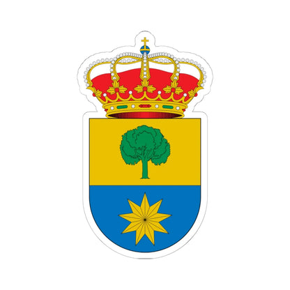 Escudo de Alfoz de Lloredo Cantabria 2 (Spain) (Coat of Arms) STICKER Vinyl Kiss-Cut Decal 6 Inch White - The Sticker Space