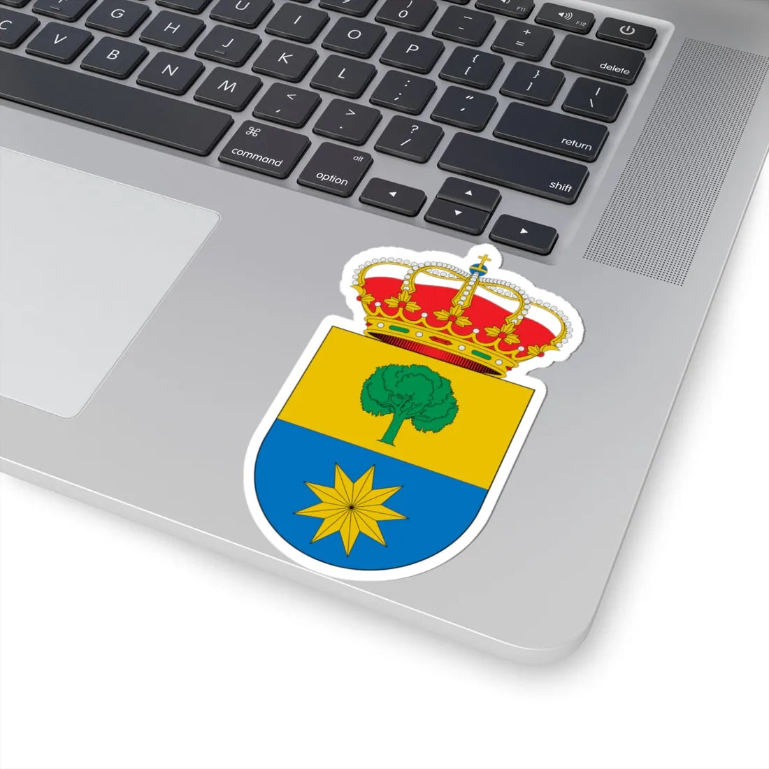 Escudo de Alfoz de Lloredo Cantabria 2 (Spain) (Coat of Arms) STICKER Vinyl Kiss-Cut Decal - The Sticker Space