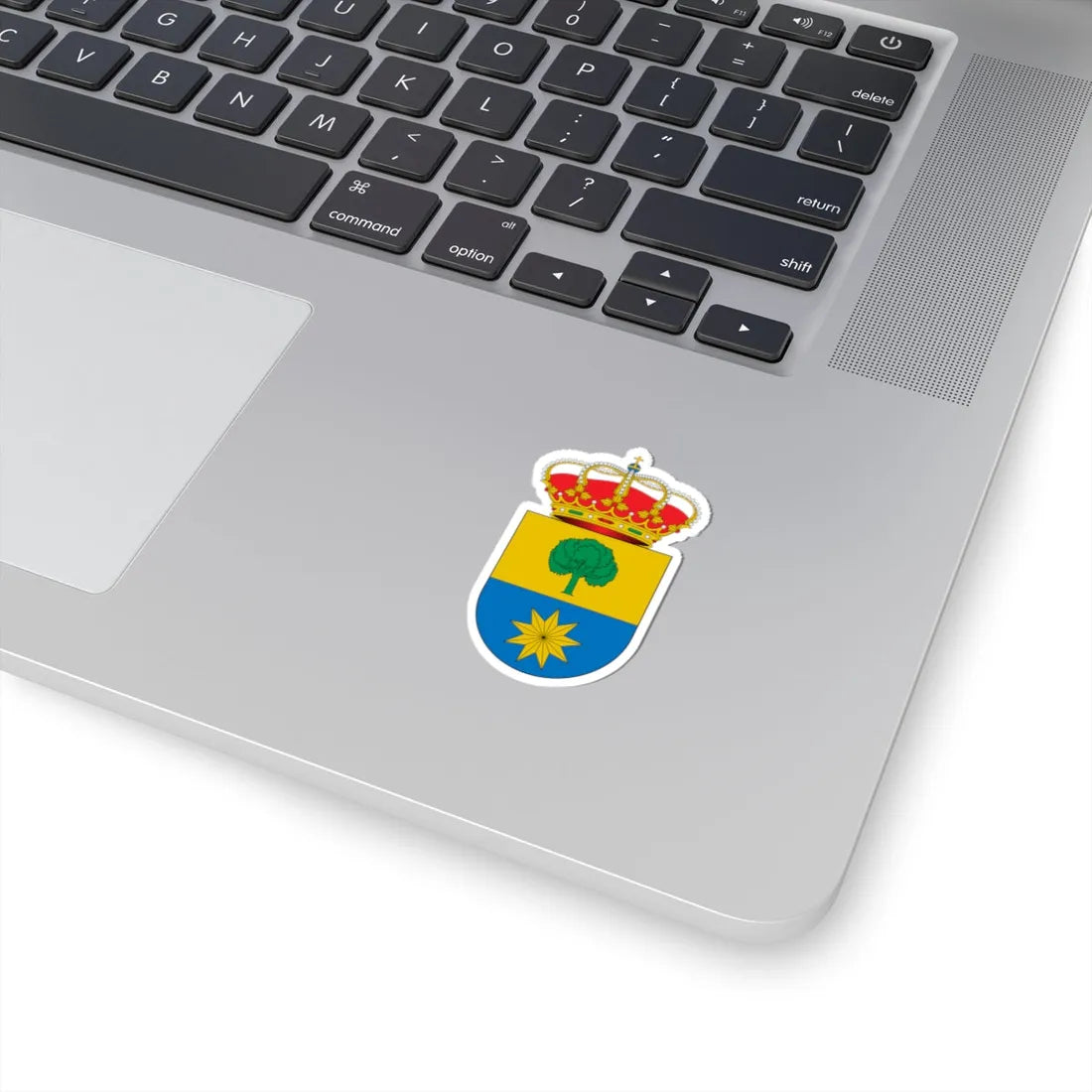 Escudo de Alfoz de Lloredo Cantabria 2 (Spain) (Coat of Arms) STICKER Vinyl Kiss-Cut Decal - The Sticker Space