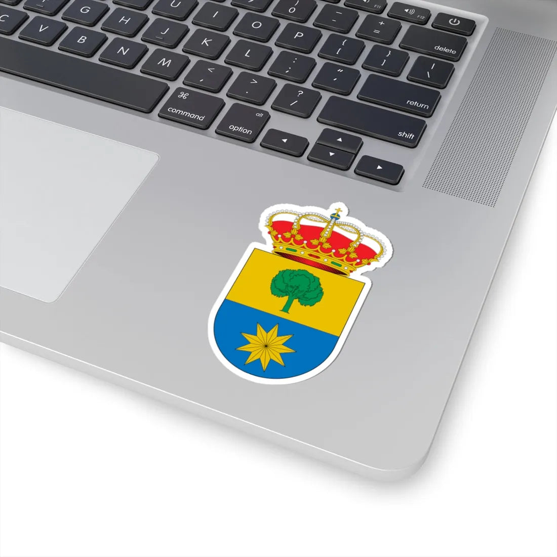 Escudo de Alfoz de Lloredo Cantabria 2 (Spain) (Coat of Arms) STICKER Vinyl Kiss-Cut Decal - The Sticker Space