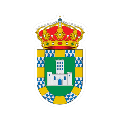 Escudo de Alfoz (Spain) (Coat of Arms) STICKER Vinyl Kiss-Cut Decal 2 Inch White - The Sticker Space