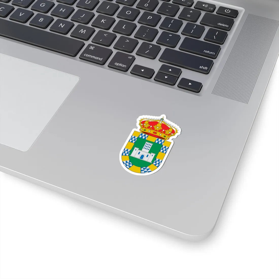 Escudo de Alfoz (Spain) (Coat of Arms) STICKER Vinyl Kiss-Cut Decal - The Sticker Space