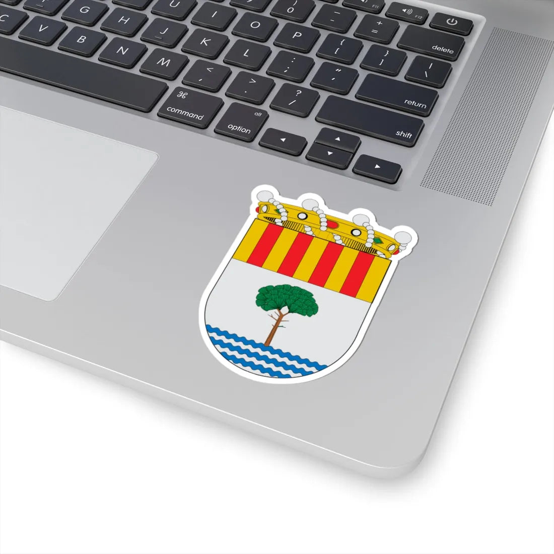 Escudo de Alfàs del Pi 1965 (Spain) (Coat of Arms) STICKER Vinyl Kiss-Cut Decal - The Sticker Space
