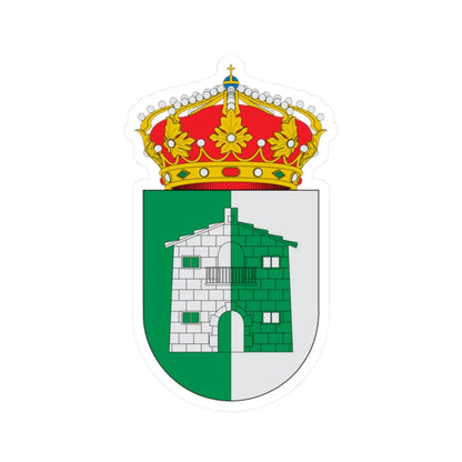 Escudo de Algarinejo (Spain) (Coat of Arms) STICKER Vinyl Kiss-Cut Decal 2 Inch White - The Sticker Space