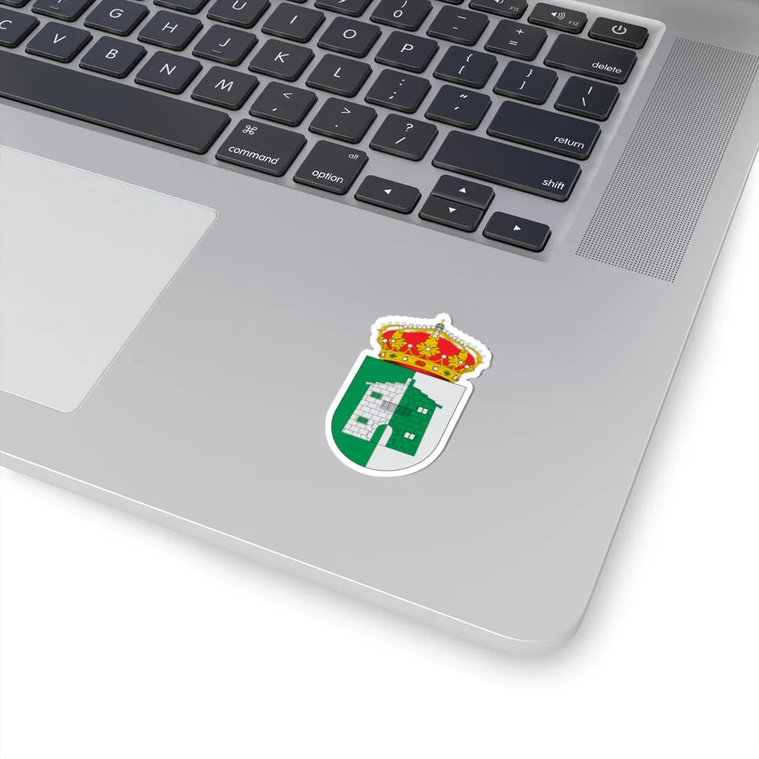 Escudo de Algarinejo (Spain) (Coat of Arms) STICKER Vinyl Kiss-Cut Decal - The Sticker Space