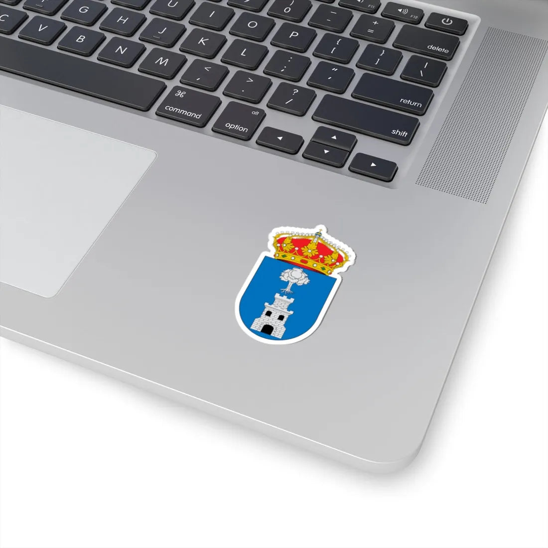 Escudo de Algarrobo Málaga (Spain) (Coat of Arms) STICKER Vinyl Kiss-Cut Decal - The Sticker Space
