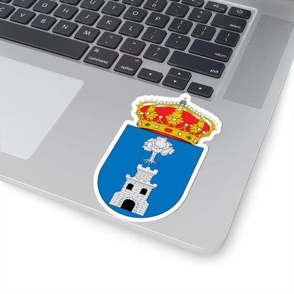Escudo de Algarrobo Málaga (Spain) (Coat of Arms) STICKER Vinyl Kiss-Cut Decal - The Sticker Space