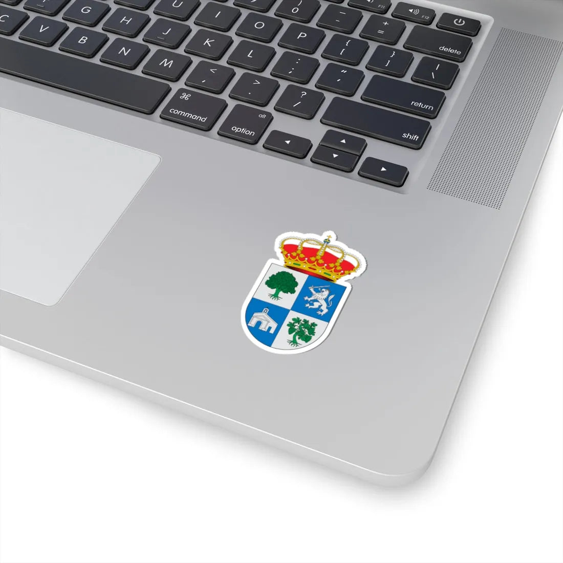 Escudo de Algatocín Málaga (Spain) (Coat of Arms) STICKER Vinyl Kiss-Cut Decal - The Sticker Space