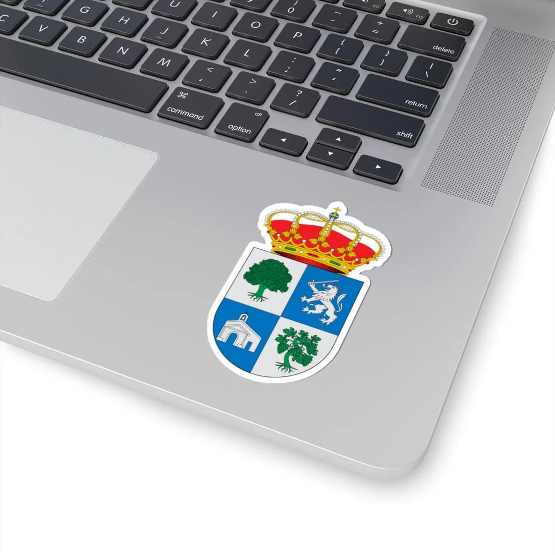 Escudo de Algatocín Málaga (Spain) (Coat of Arms) STICKER Vinyl Kiss-Cut Decal - The Sticker Space