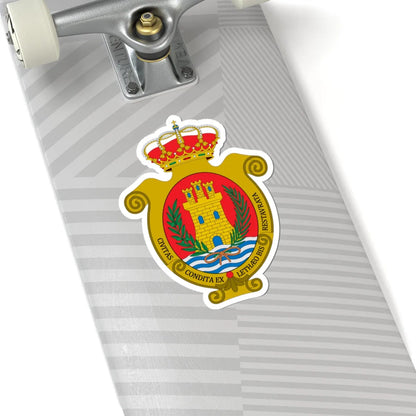 Escudo de Algeciras Cádiz (Spain) (Coat of Arms) STICKER Vinyl Kiss-Cut Decal - The Sticker Space