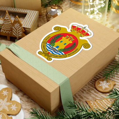Escudo de Algeciras Cádiz (Spain) (Coat of Arms) STICKER Vinyl Kiss-Cut Decal - The Sticker Space