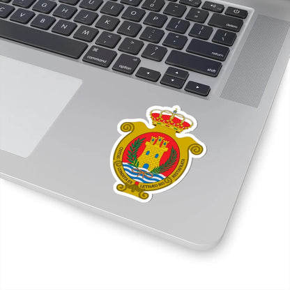 Escudo de Algeciras Cádiz (Spain) (Coat of Arms) STICKER Vinyl Kiss-Cut Decal - The Sticker Space