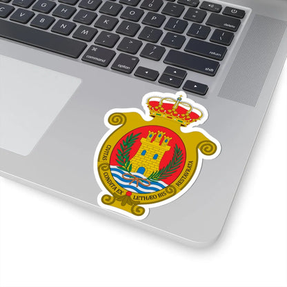 Escudo de Algeciras Cádiz (Spain) (Coat of Arms) STICKER Vinyl Kiss-Cut Decal - The Sticker Space