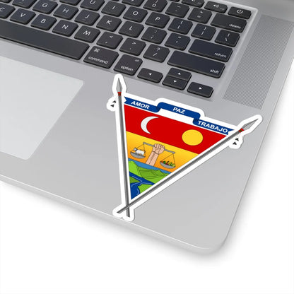 Escudo de Algeciras - Huila (Colombia) (Coat of Arms) STICKER Vinyl Kiss-Cut Decal - The Sticker Space