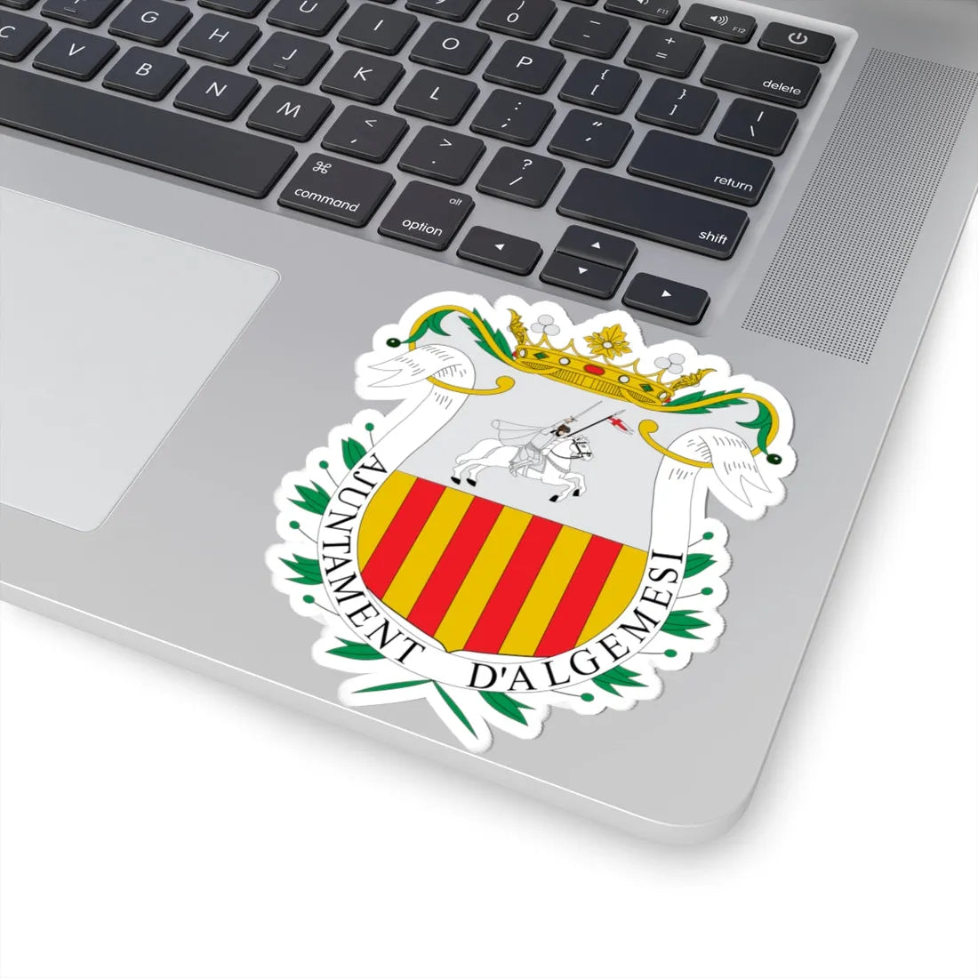 Escudo de Algemesi-Valencia (Spain) (Coat of Arms) STICKER Vinyl Kiss-Cut Decal - The Sticker Space