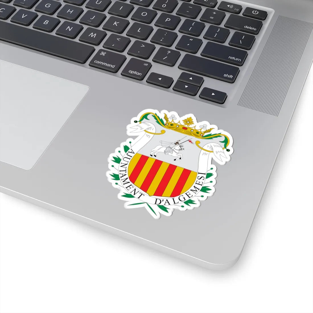 Escudo de Algemesi-Valencia (Spain) (Coat of Arms) STICKER Vinyl Kiss-Cut Decal - The Sticker Space