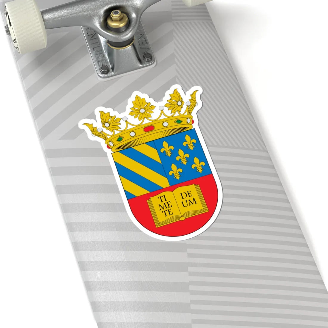 Escudo de Algimia de Alfara (Spain) (Coat of Arms) STICKER Vinyl Kiss-Cut Decal - The Sticker Space