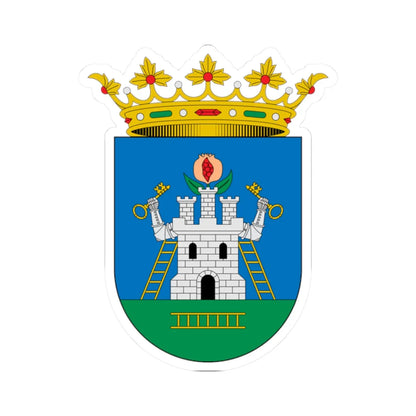 Escudo de Alhama de Granada Granada (Spain) (Coat of Arms) STICKER Vinyl Kiss-Cut Decal 2 Inch White - The Sticker Space