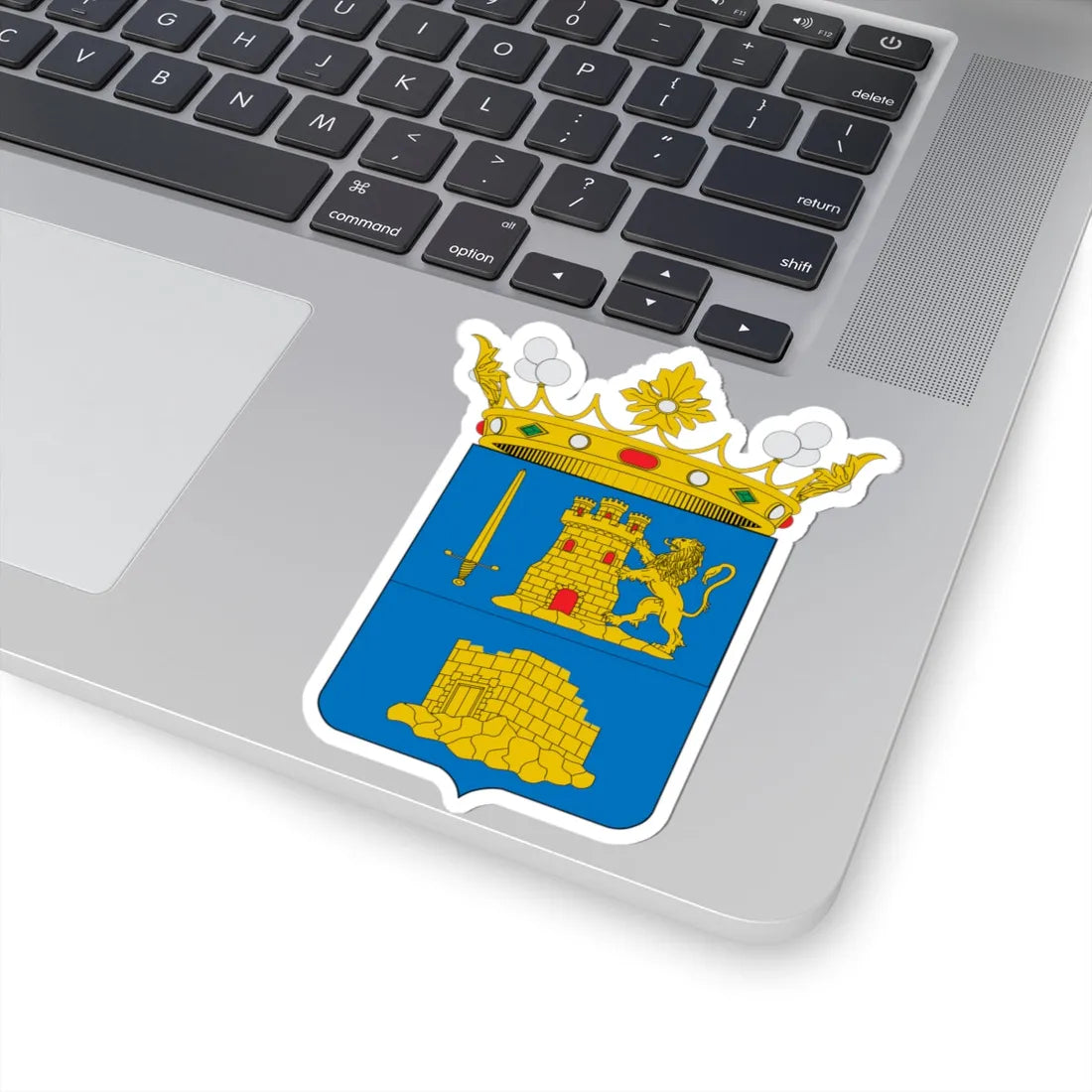 Escudo de Alhama de Murcia (Spain) (Coat of Arms) STICKER Vinyl Kiss-Cut Decal - The Sticker Space