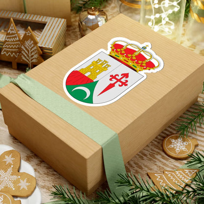 Escudo de Alhambra Ciudad Real (Spain) (Coat of Arms) STICKER Vinyl Kiss-Cut Decal - The Sticker Space
