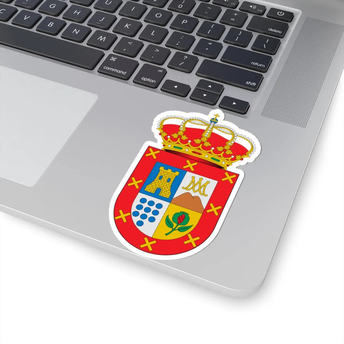 Escudo de Alhendín Granada (Spain) (Coat of Arms) STICKER Vinyl Kiss-Cut Decal - The Sticker Space