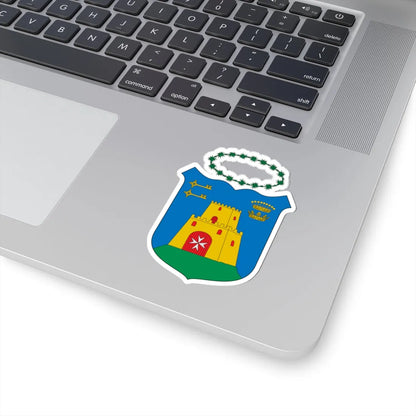 Escudo de Aliaga (Spain) (Coat of Arms) STICKER Vinyl Kiss-Cut Decal - The Sticker Space