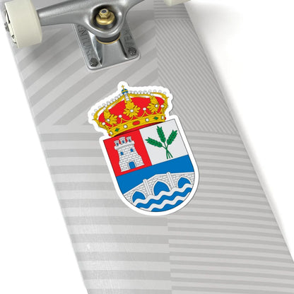 Escudo de Alija del Infantado (Spain) (Coat of Arms) STICKER Vinyl Kiss-Cut Decal - The Sticker Space