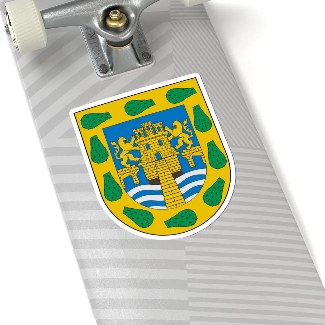 ESCUDO DE ARMAS DE LA CIUDAD DE MEXICO (Mexico) (Coat of Arms) STICKER Vinyl Kiss-Cut Decal - The Sticker Space