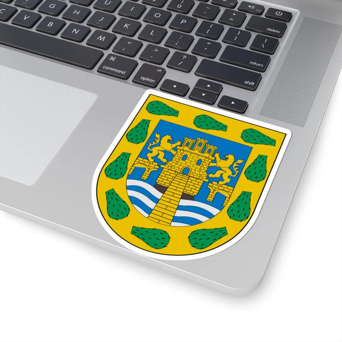 ESCUDO DE ARMAS DE LA CIUDAD DE MEXICO (Mexico) (Coat of Arms) STICKER Vinyl Kiss-Cut Decal - The Sticker Space