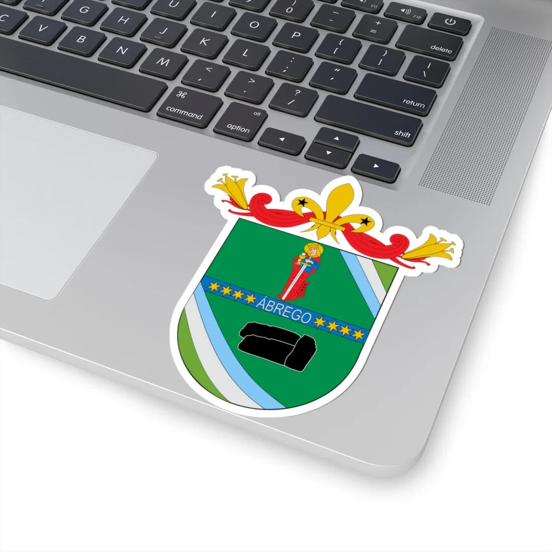 Escudo de Ábrego Norte de Santander (Colombia) (Coat of Arms) STICKER Vinyl Kiss-Cut Decal - The Sticker Space