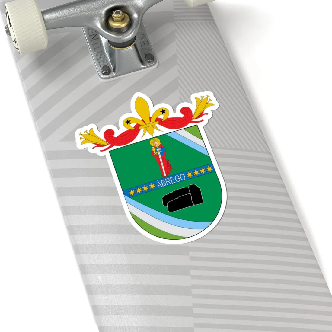 Escudo de Ábrego Norte de Santander (Colombia) (Coat of Arms) STICKER Vinyl Kiss-Cut Decal - The Sticker Space