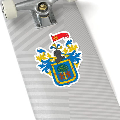 Escudo de Guadalajara México (Mexico) (Coat of Arms) STICKER Vinyl Kiss-Cut Decal - The Sticker Space