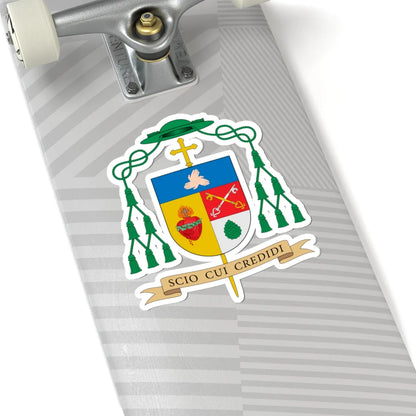 Escudo de Jesús Rico García (Spain) (Coat of Arms) STICKER Vinyl Kiss-Cut Decal - The Sticker Space