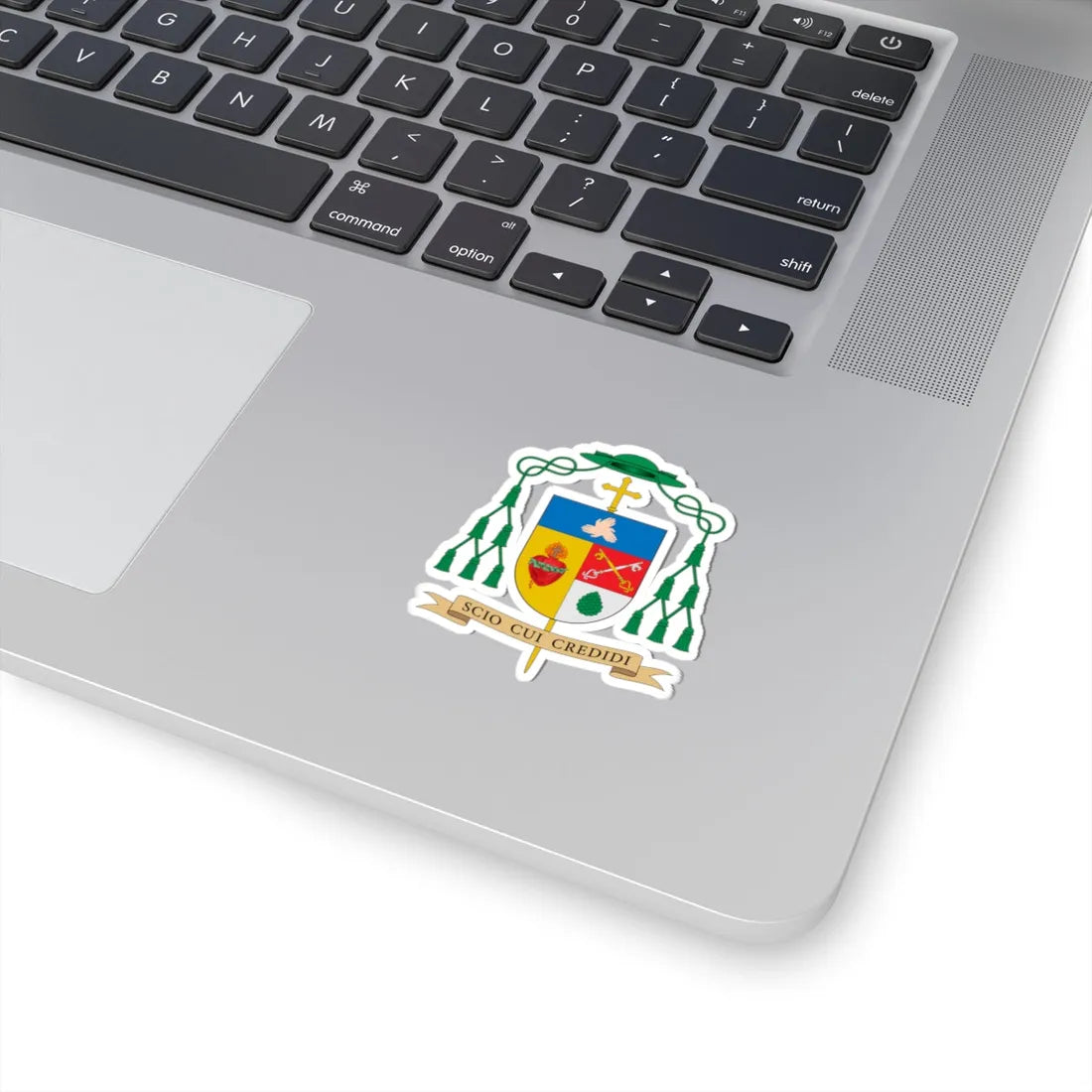 Escudo de Jesús Rico García (Spain) (Coat of Arms) STICKER Vinyl Kiss-Cut Decal - The Sticker Space