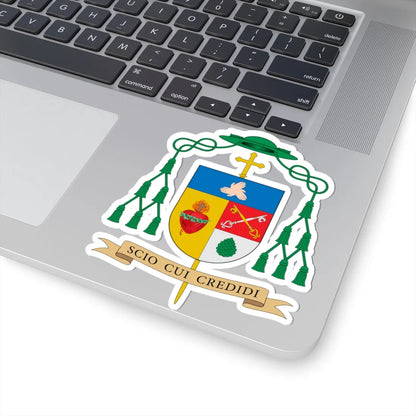 Escudo de Jesús Rico García (Spain) (Coat of Arms) STICKER Vinyl Kiss-Cut Decal - The Sticker Space