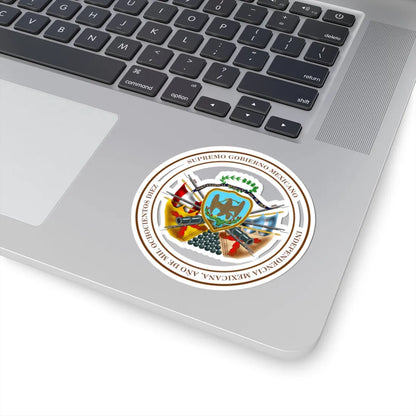Escudo de Mexico en 1815 (Mexico) (Coat of Arms) STICKER Vinyl Kiss-Cut Decal - The Sticker Space