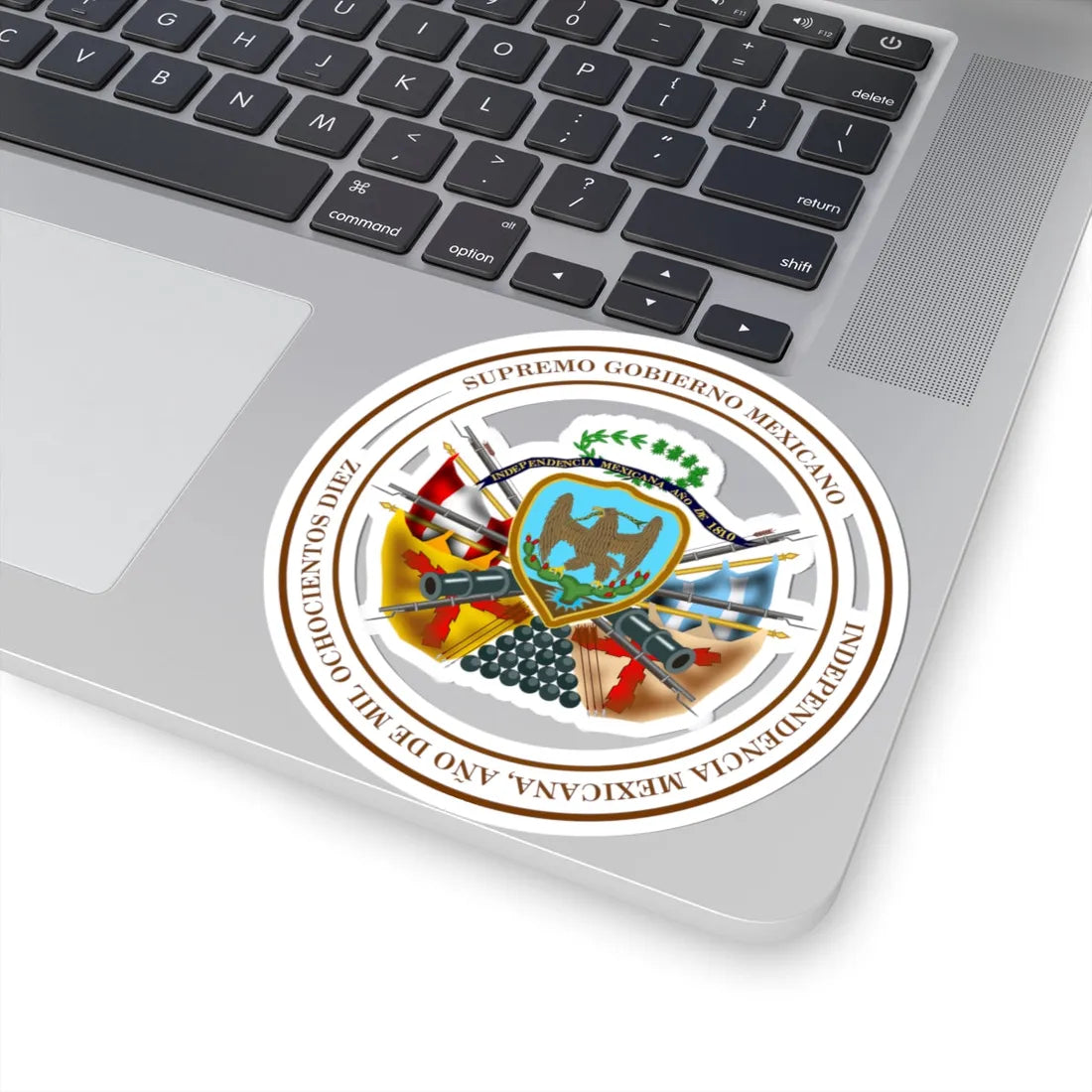 Escudo de Mexico en 1815 (Mexico) (Coat of Arms) STICKER Vinyl Kiss-Cut Decal - The Sticker Space