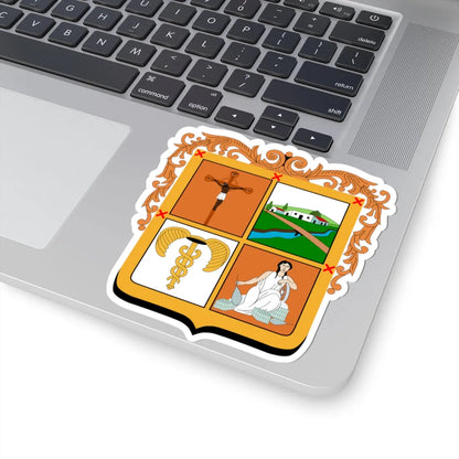 Escudo de Moroleón Guanajuato México (Mexico) (Coat of Arms) STICKER Vinyl Kiss-Cut Decal - The Sticker Space